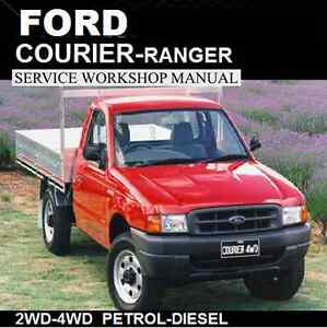 2000 ford courier workshop manual free download